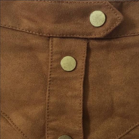 Faux Suede Skirt - Picture 5 of 5
